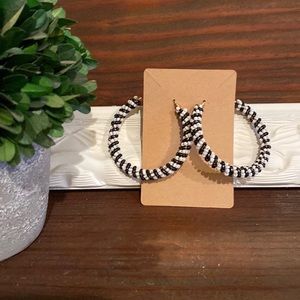 Beaded Statement Earrings